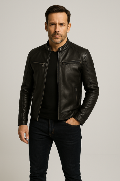 Térence |  Blouson Effet Cuir Confortable