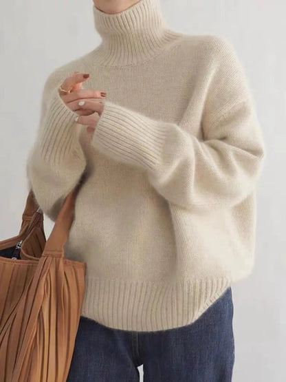 Carrie | Pull À Col Roulé Doux Et Élégant
