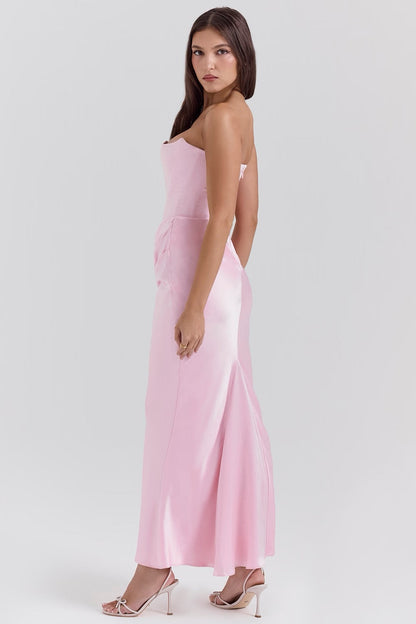 Vienn | Robe Longue Bustier Pour Élégance Sans Effort
