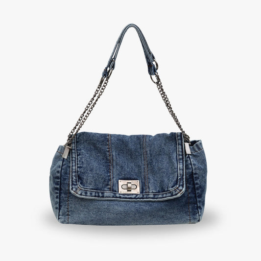 Maëlle | Sac En Bandoulière En Denim Upcyclé