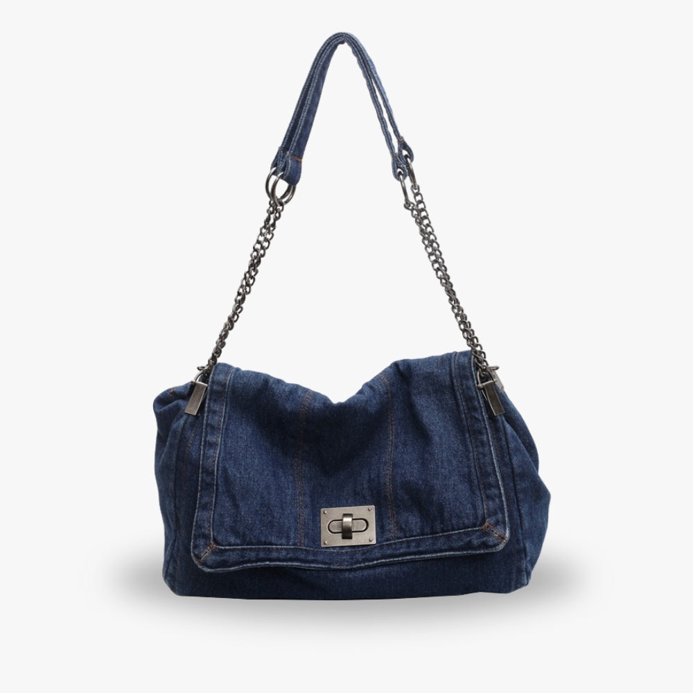 Maëlle | Sac En Bandoulière En Denim Upcyclé