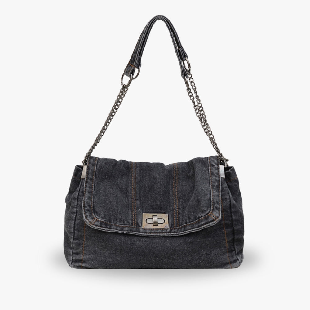 Maëlle | Sac En Bandoulière En Denim Upcyclé