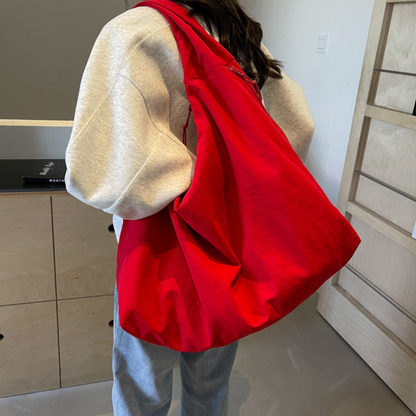 Lhéa | Sac Hobo Spacieux En Nylon Recyclé