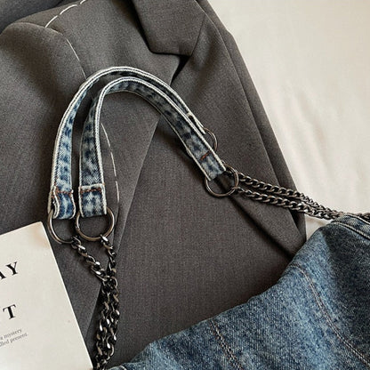 Maëlle | Sac En Bandoulière En Denim Upcyclé