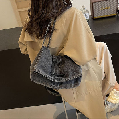 Jean | Sac En Bandoulière En Denim Upcyclé