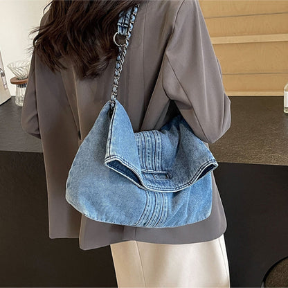 Jean | Sac En Bandoulière En Denim Upcyclé