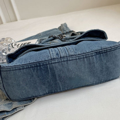 Jean | Sac En Bandoulière En Denim Upcyclé