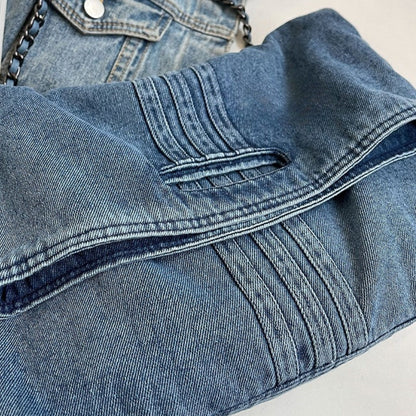 Jean | Sac En Bandoulière En Denim Upcyclé