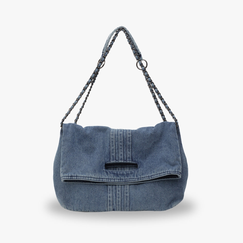 Jean | Sac En Bandoulière En Denim Upcyclé
