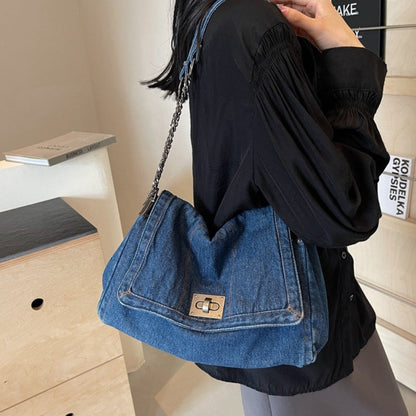 Maëlle | Sac En Bandoulière En Denim Upcyclé