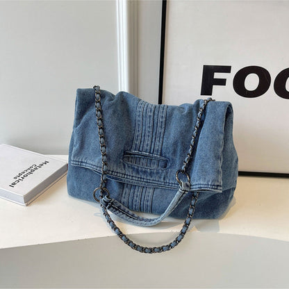 Jean | Sac En Bandoulière En Denim Upcyclé
