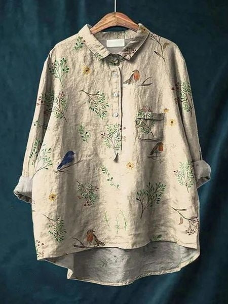 Lila - Chemisier Floral Chic