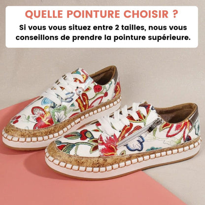 Maya | Chaussures Confort Souple pour Pieds Larges