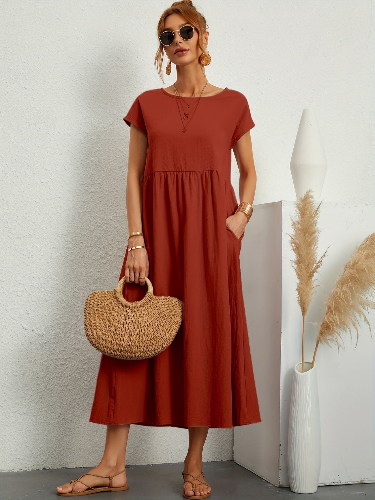 Robe Greta | Élégance en lin