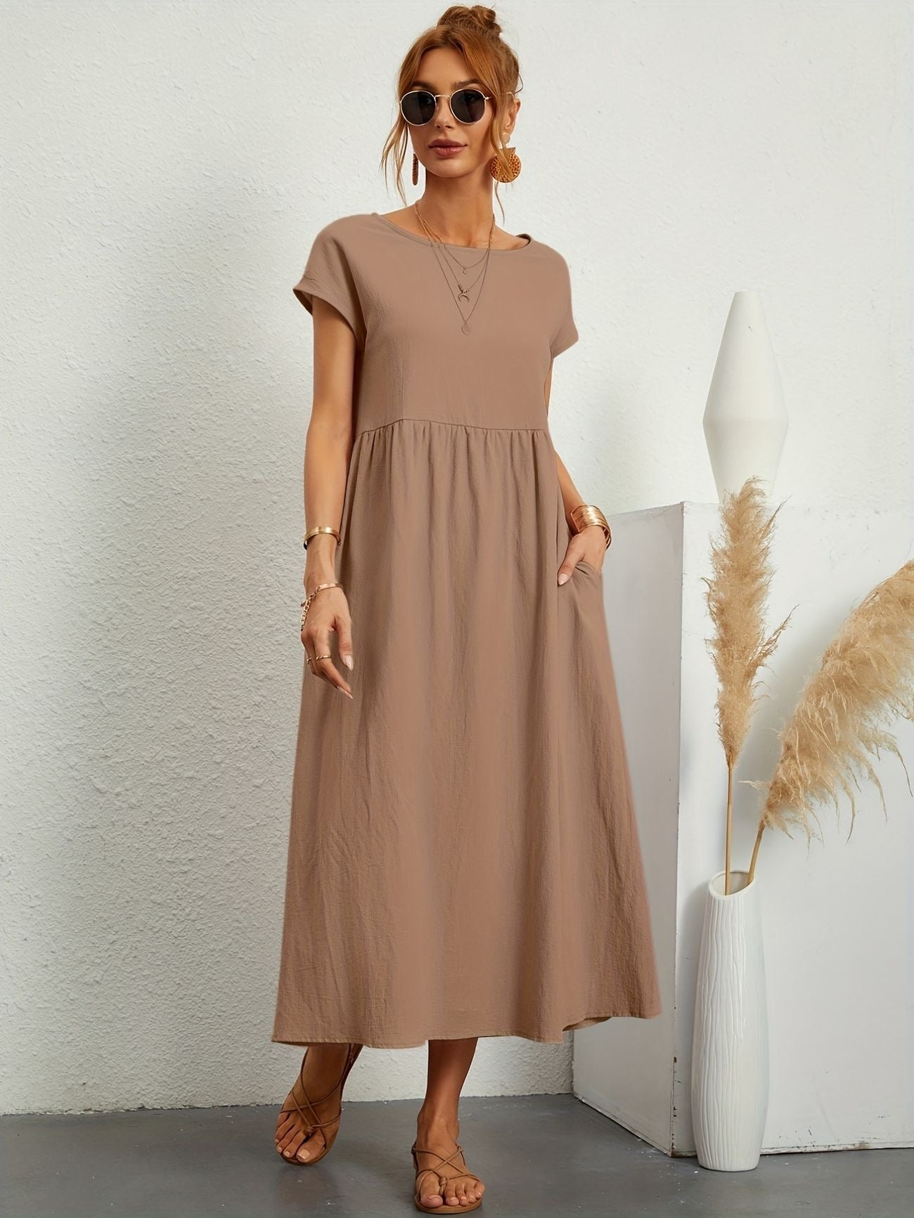 Robe Greta | Élégance en lin