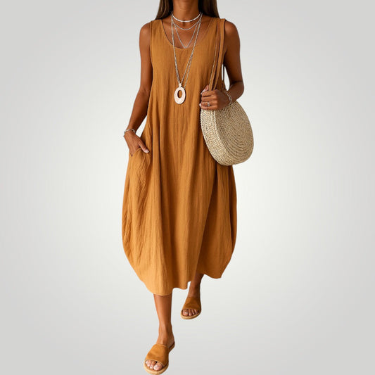 Claire | Robe Boho Sans Manches