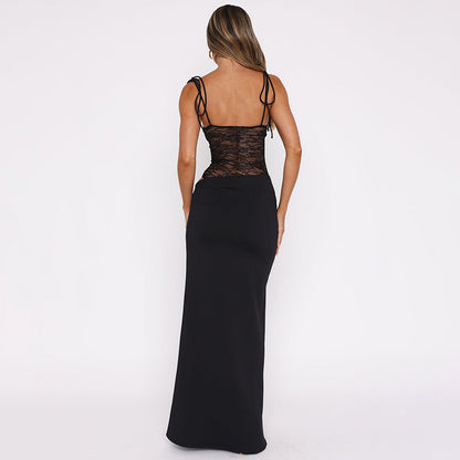 Faith | Robe Longue En Dentelle Pour Soirées Élégantes