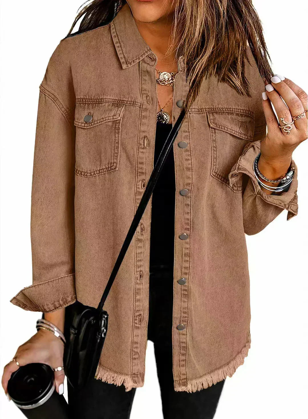 Monette | Veste En Jean Classique Et Décontractée