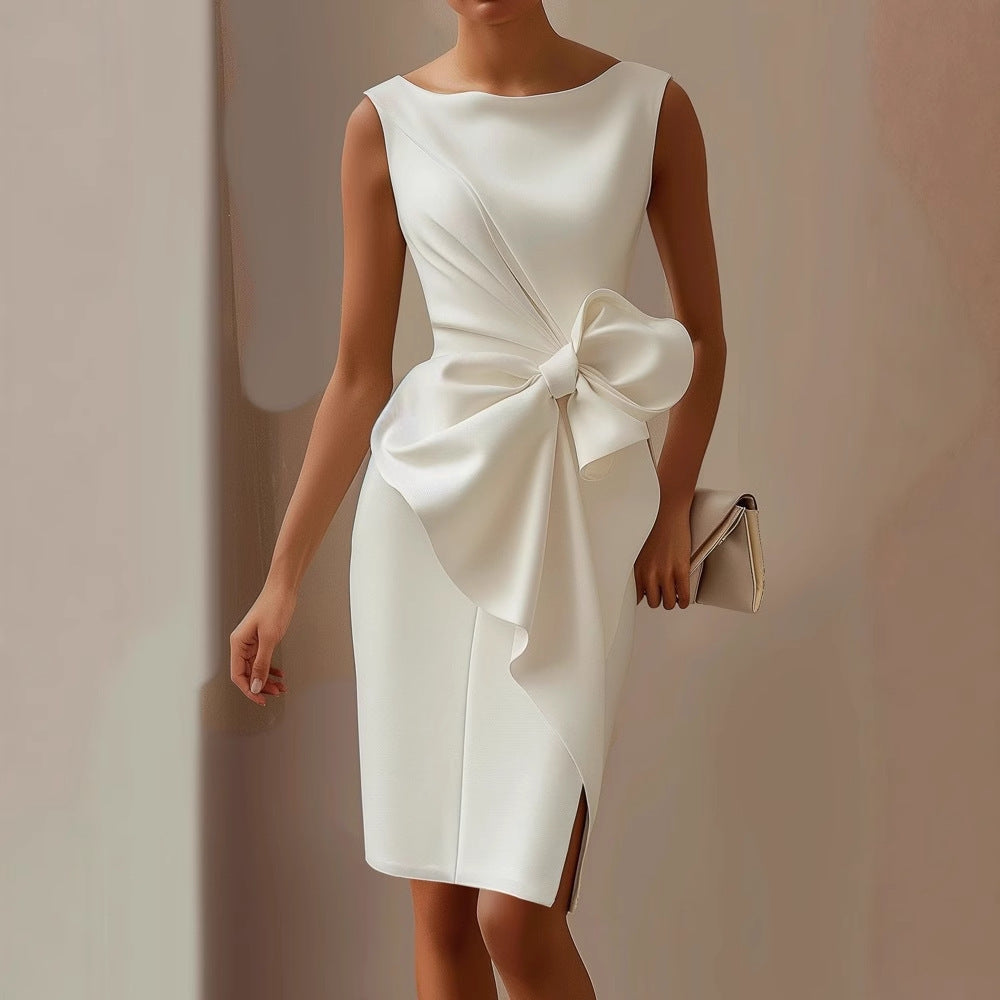 Odessa | Robe Élégante À Nœud Papillon