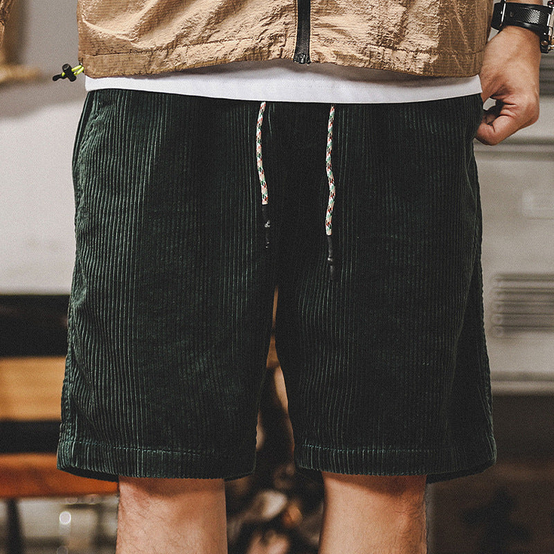 Adrien | Short En Velours Côtelé Estival