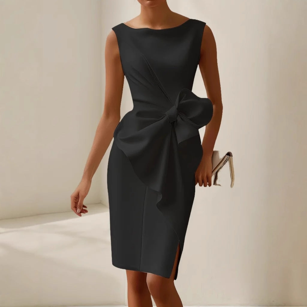 Odessa | Robe Élégante À Nœud Papillon