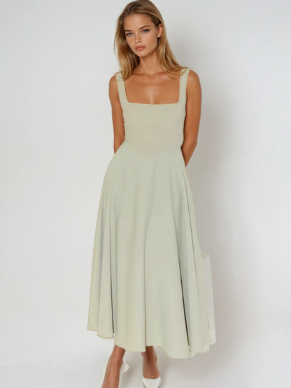 Rona | Robe Midi Évasée Élégante Pour Occasions Spéciales