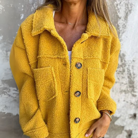Diona | Manteau court chaud et élégant