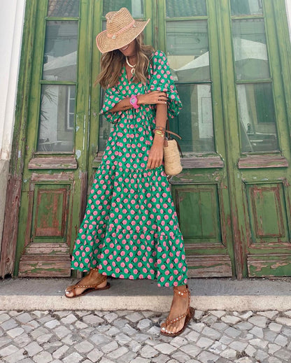 Carmie | Robe Maxi Style Bohème Chic