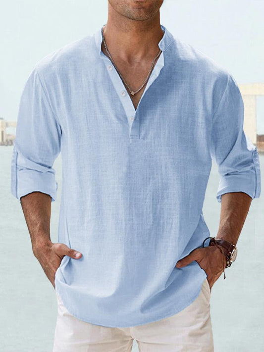 Dale | Chemise En Lin Naturel Respirant