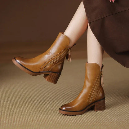 Arnie | Bottes En Cuir Pour Élégance Quotidienne