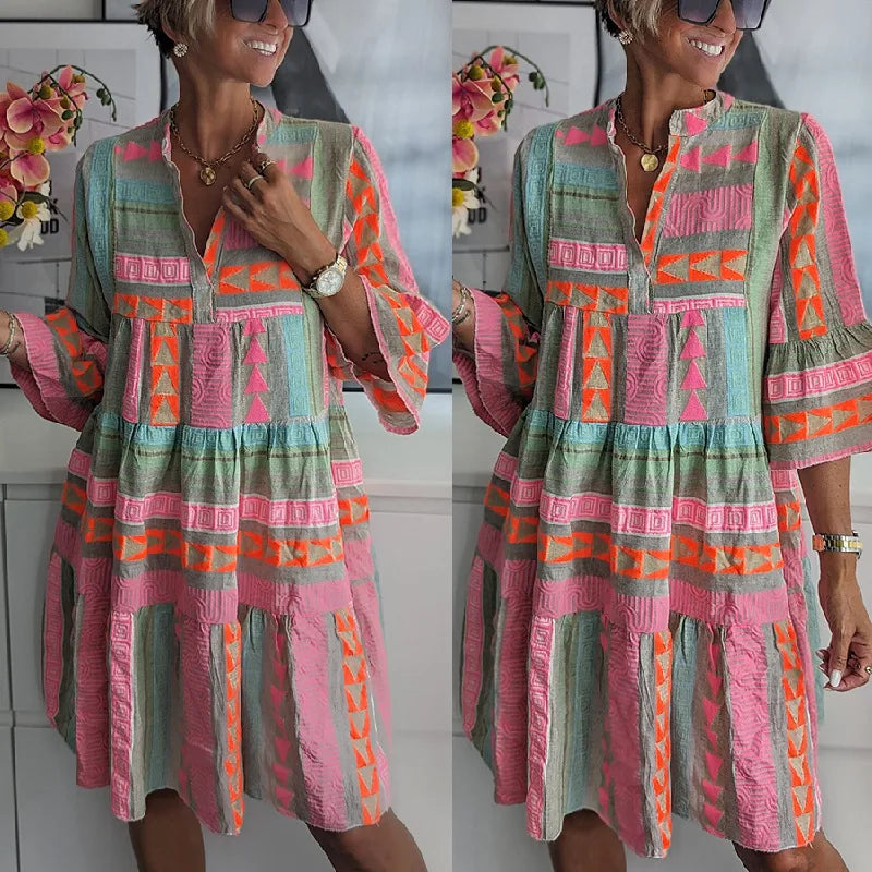Soline | Robe fluide élégante pour le printemps