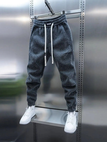 Luke | Pantalon Décontracté À Motif Moderne