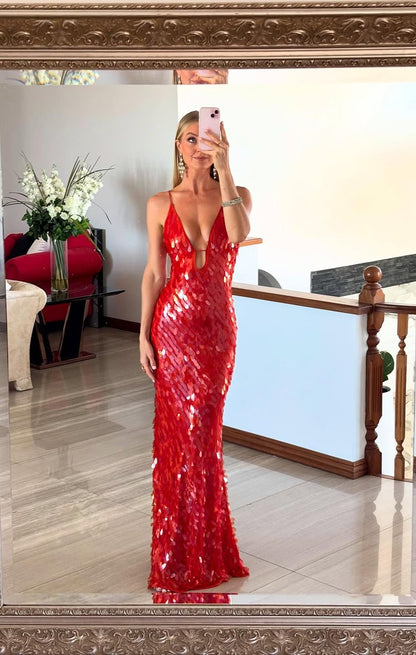 Isla | Robe à paillettes dos nu