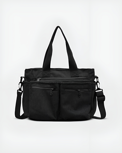 Camille | Sac Tote En Velours Côtelé Élégant Et Pratique