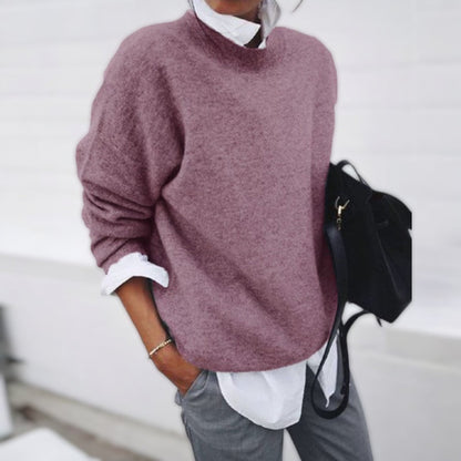 Loira | Pull Doux Style Cachemire à Coupe Décontractée