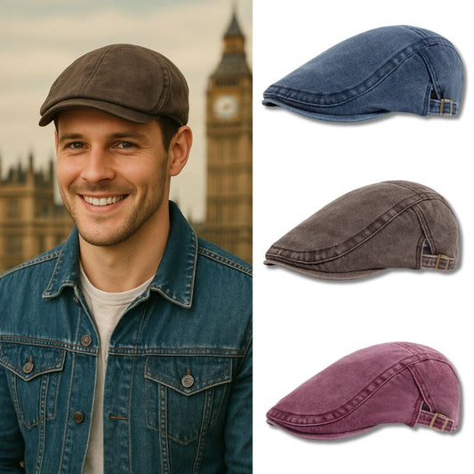 Charles | Casquette Plate Vintage Et Confortable Pour Tous Les Jours
