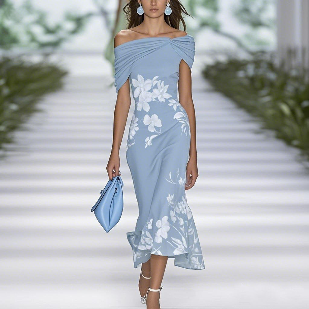 Élise | Robe Florale Élégante Pour Un Confort Quotidien