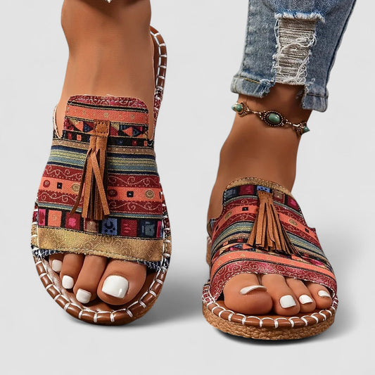 Leena | Sandales Orthopédiques Plates Et Confortables