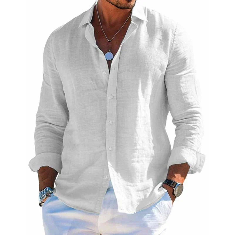 Gino | Chemise Élégante En Tissu Respirant