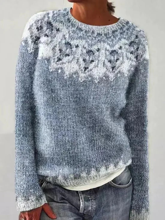 Millie | Pull Rétro Nordique Doux et Chaleureux