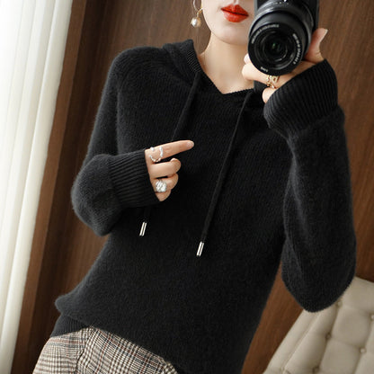 Carly | Pull En Cachemire À Capuche
