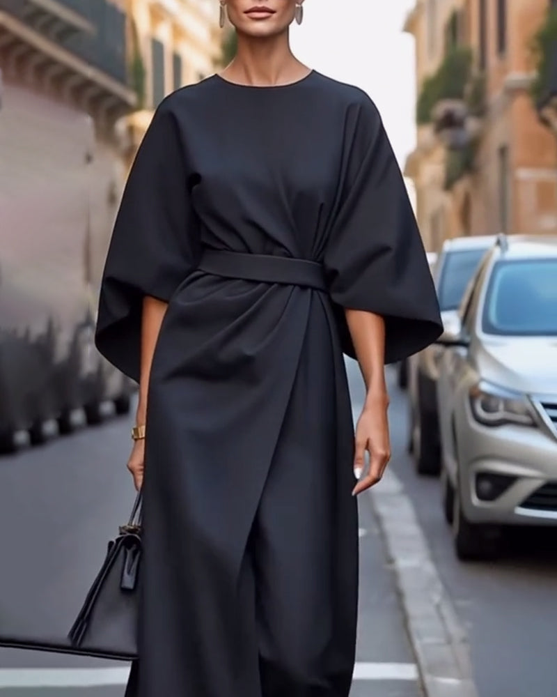 Luna | Robe Elégante A Ceinture Intégrée