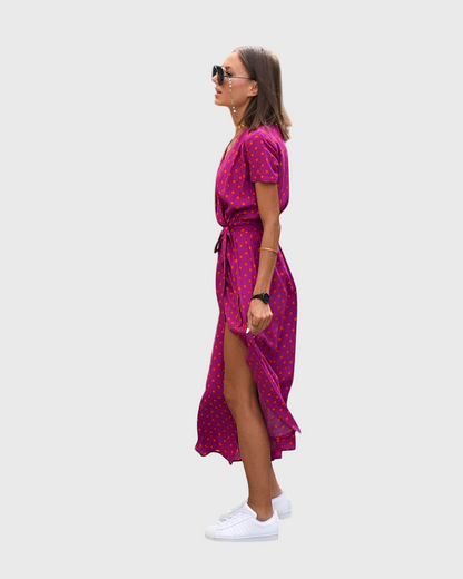 Julienne | Robe Fluide En Tissu Léger