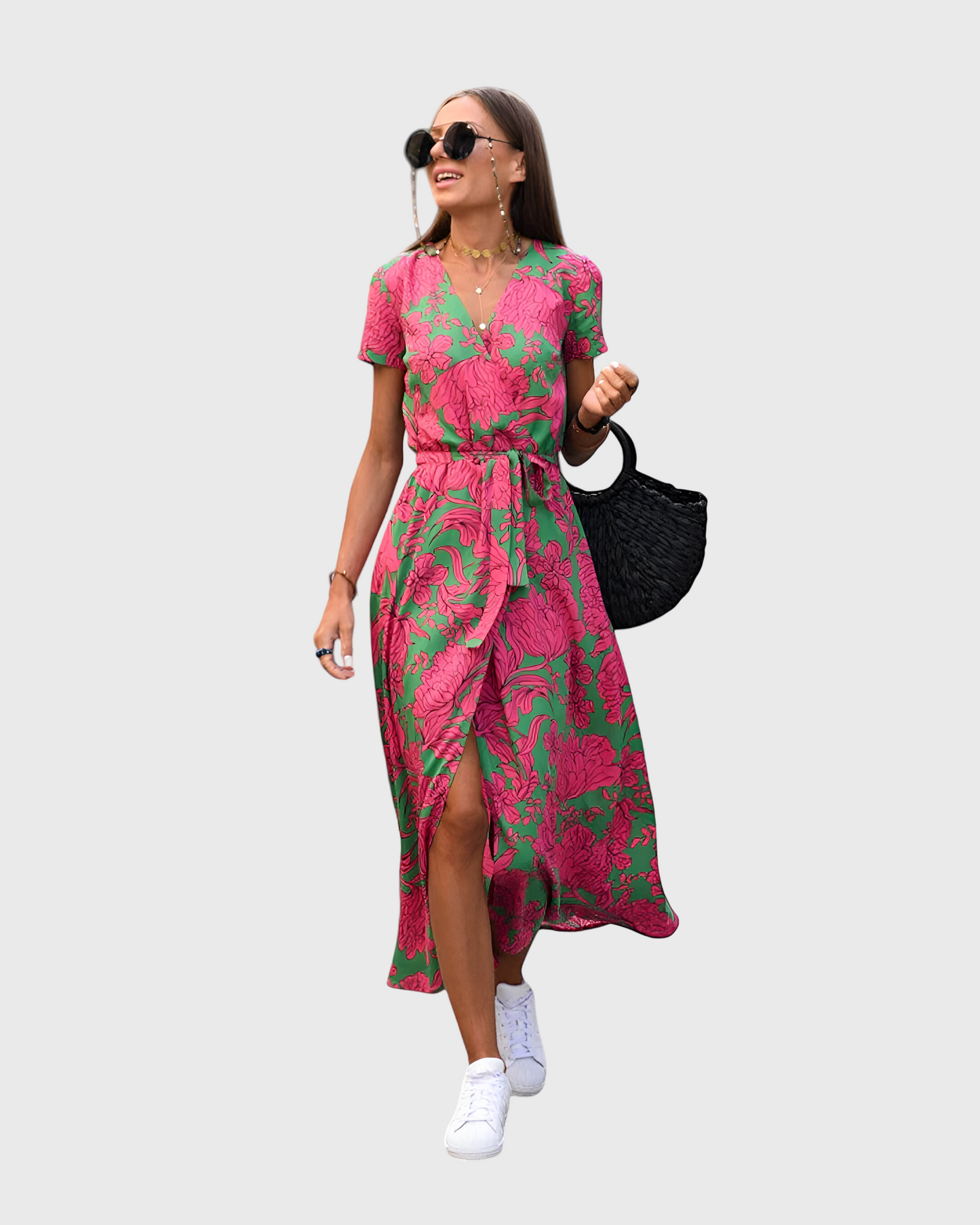 Julienne | Robe Fluide En Tissu Léger