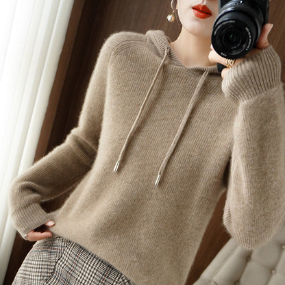 Carly | Pull En Cachemire À Capuche