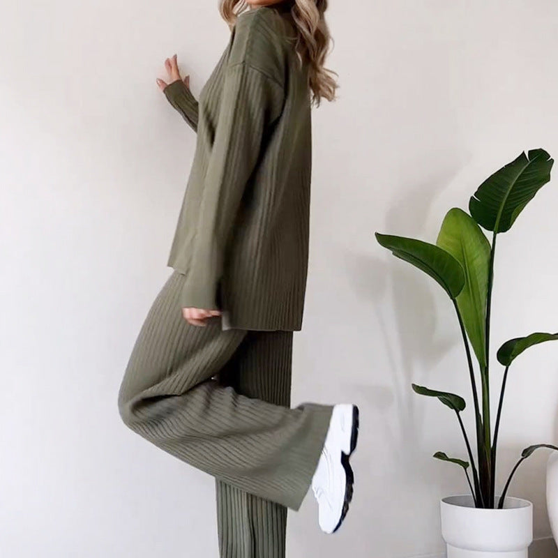 Eloane  Ensemble Tricoté Décontracté Femme