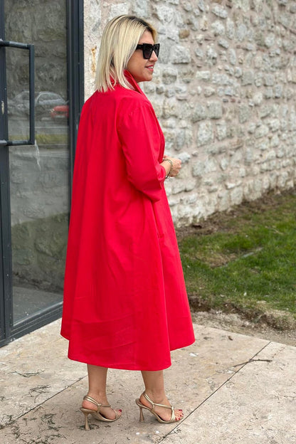 Élodie | Robe décontractée en coton