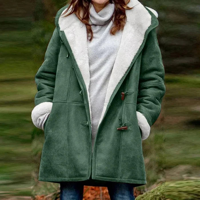 Selma | Manteau En Cachemire Avec Capuche
