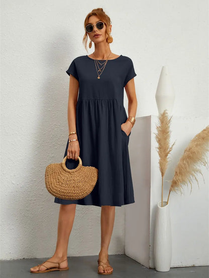 Charmaine | Robe Décontractée Avec Poches
