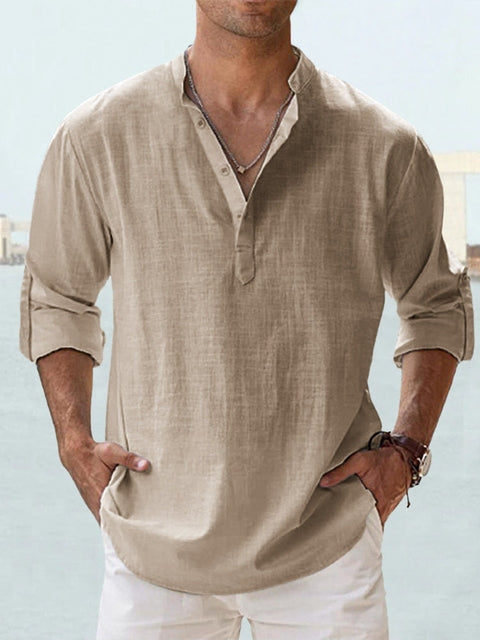 Dale | Chemise En Lin Naturel Respirant